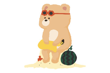 夏の！サックス吹きのクマ　吹奏楽