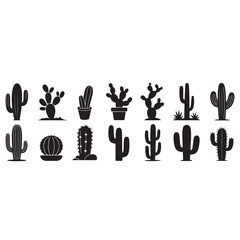 Vector illustration of a 3D rendered cactus with a hand gesture success sign