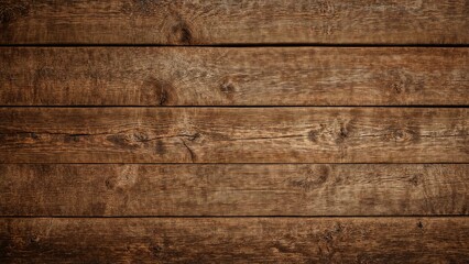Obraz premium Broad horizontal photo of timeworn textured wood