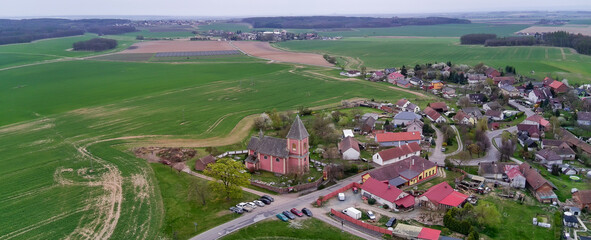 Spring in the countryside, Hrádek u Nechanic, Czech Republic