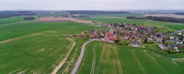 Spring in the countryside, Hrádek u Nechanic, Czech Republic