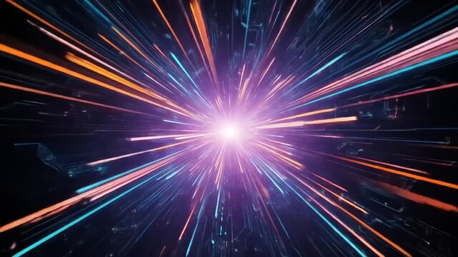 Light Speed Hyperjump with Space Travel.