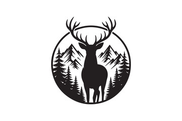 wildlife art illustration vector