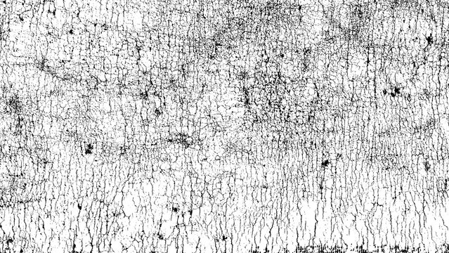 Old, cracked, worn plastisol texture background PNG transparent. Mode usage for vintage effects apparel.