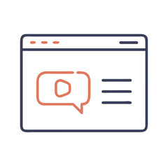 Video call window Material SVG Icon