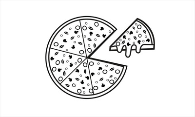 This is Eye Soothing & Minimalist Icon Design for National Cheese Pizza  Day. Express your unique style with our custom-designed Icon.
