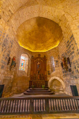 Exploring the historic church of Saint Jean de Cole in Dordogne, France