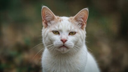 Village cat expressing a sense of life's difficulties