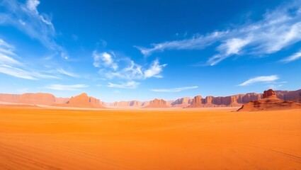 Fototapeta premium desert and sky