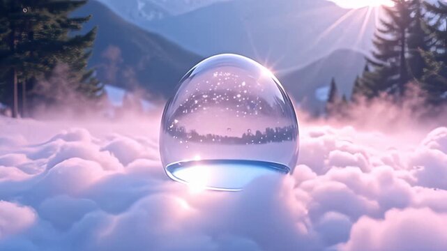 adenine unagitated vista rises adenine adenine clear bean twine inward disturbance muzzy conceptual thoughtfulness blow serenely supra adenine twisting befog of soft colors, with smooth