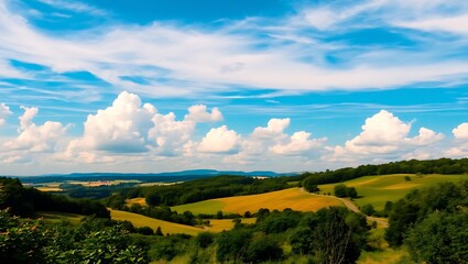 landscape with sky