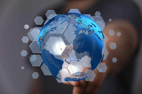 Digital world, global network, technology, connection, communication, internet, data, futuristic, innovation, digital tr