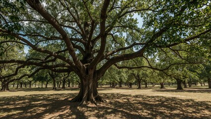 Obraz premium Tranquil Garden Spot by the Sea in a European Region