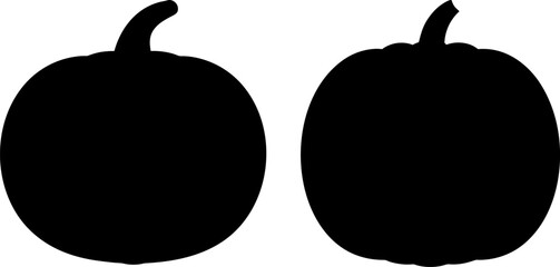 Black pumpkins vector art, pumpkins art, pumpkins  vector art design, Vector of modern pumpkin art, black pumpkins isolated