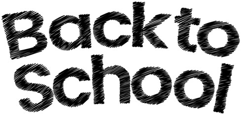 Back To School Text Vector