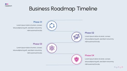 Modern Timeline & Step Infographic