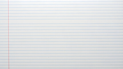 Fototapeta premium Blank Lined Paper Background A Clean, Simple Texture for Your Designs