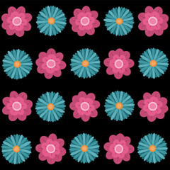 Florar Vektor. Abstract Floral Background Design with Artistic Botanical Elements