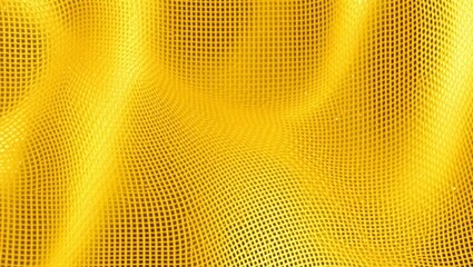 Abstract Golden Wavy Grid Texture Background Design