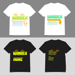 Modern t shirt design