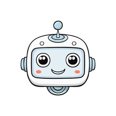 Robot face icon

