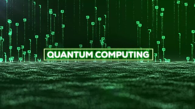 Matrix Binary Code and Quantum Computing Word