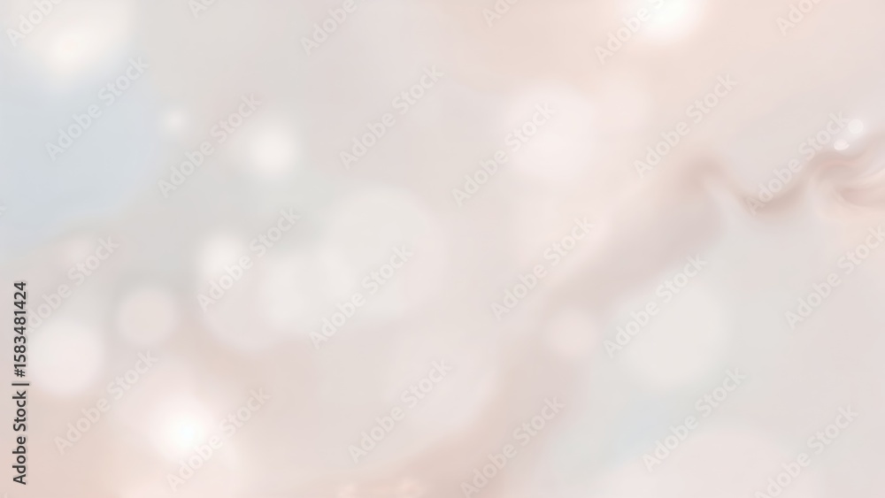 Poster abstract out-of-focus backdrop with bokeh effects