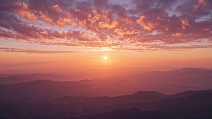 Expansive Landscape Featuring Stunning Skies and the Liberty to Soar, Ample Space for Banner or Wallpaper Design