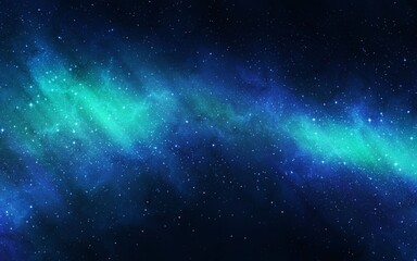 blue space background