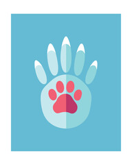Paw high five
