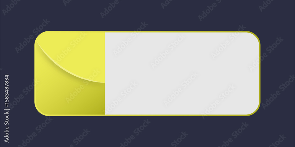 Poster lower third interface in gradient colors. video overlay element.