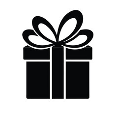 black-gift-box-icon-with-ribbon-bow-silhouette-.eps