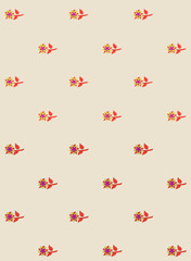 Ditsy liberty style seamless patterns. Set of summer daisy flowers in white and blue. Simple flat modern drawing. Floral texture collection for textile and fashion design. Spring botanical print.