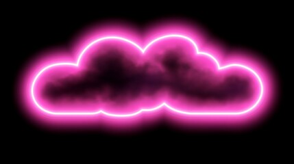 Neon pink cloud graphic (1)