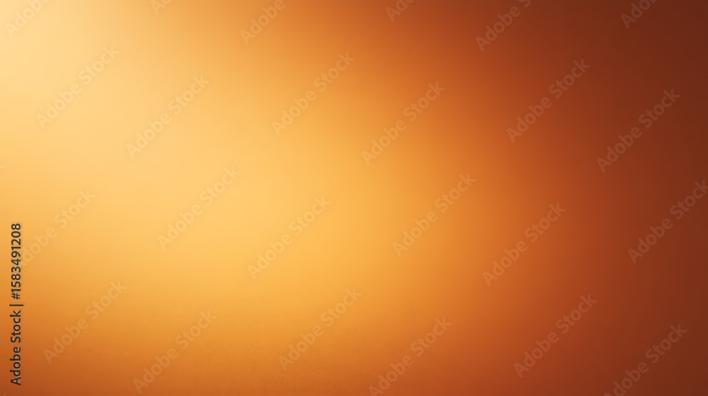 Poster warm gradient with amber and gold hues, smooth transition from light to dark, creating a sense of wa