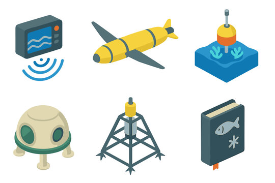 Exploring underwater technology with sonar, drones, and research tools for marine studies and data collection