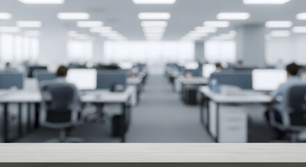 Obraz premium Office productivity boost modern workspace digital environment collaborative space professional atmosphere