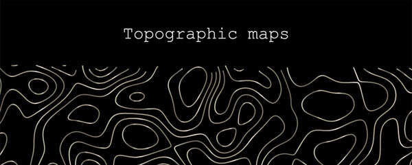 Understanding topographic maps with detailed contour lines and elevation representation