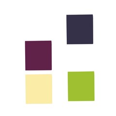 set of colorful sticky notes