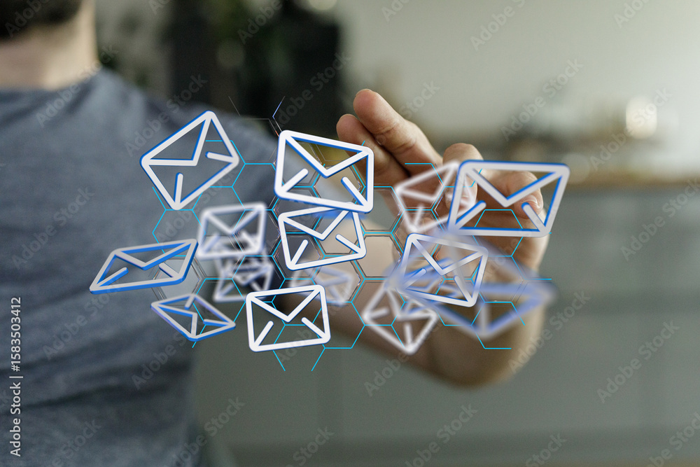 Poster streamline your inbox. tips and tricks for efficient email management.