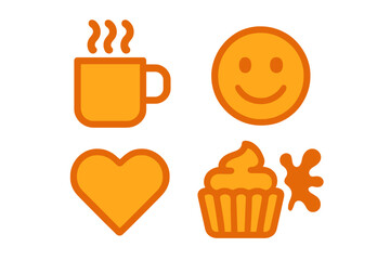 Warm beverages and sweet treats bring joy and comfort to the cozy cafe atmosphere during a rainy afternoon