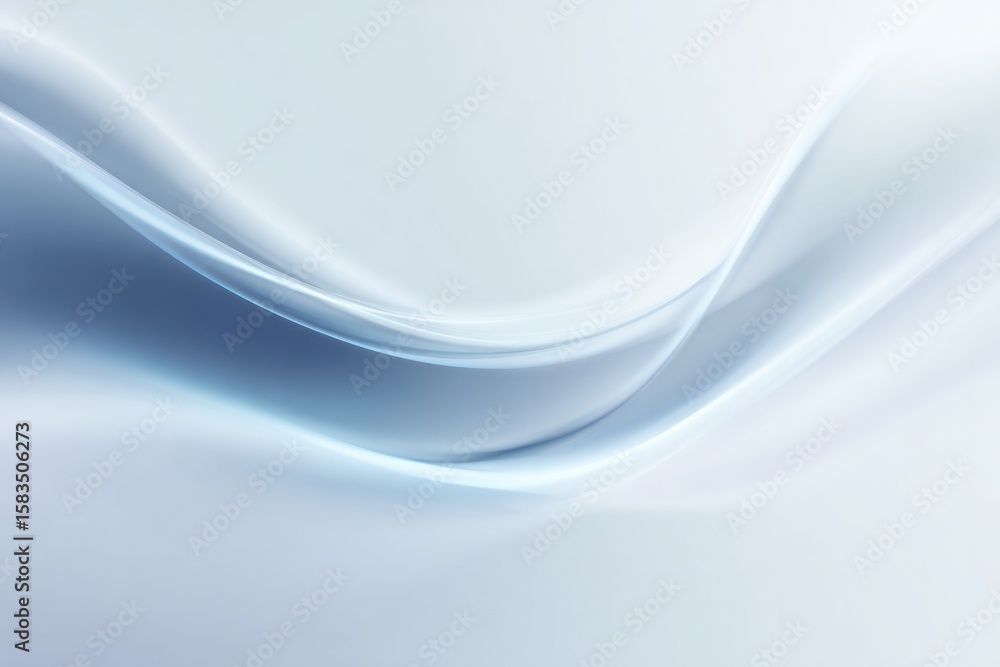 Poster abstract vector stream swirling into foggy gradients creating subtle balance between clarity and blu