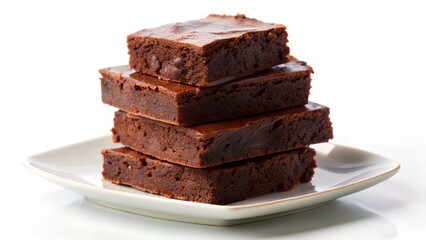 chocolate cake on plate