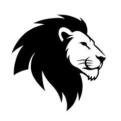 Lion Head Vector Illustration Majestic Feline Portrait for Symbolism and Graphic Designs