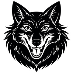 Fototapeta premium Wolf vector illustration. 