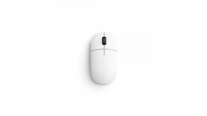 Isolated computer pointing device against white background