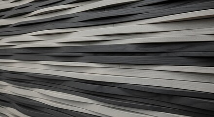 Modern Abstract Wall Texture with Layered 3D Geometric Design