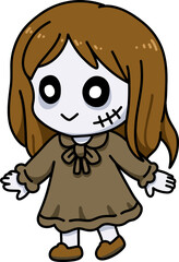 Chibi Ghost Girl Halloween Costume
