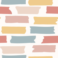 The colourful texture is seamless. Childish print for apparel, posters and nursery decoration. Vector print.	
