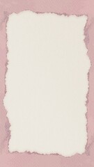 Obraz premium Paper texture frame mobile wallpaper, pink feminine background